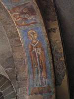 France, Haute-Loire, Le-Puy-en-Velay, Cathedrale Notre-Dame, Porche, Fresque (4)